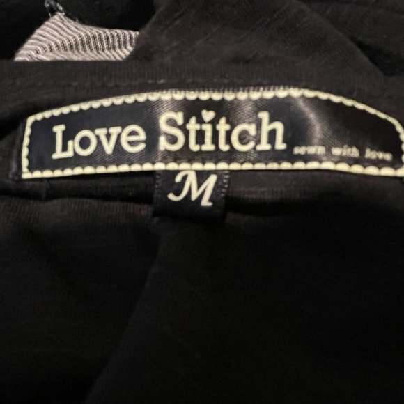 Lovestitch Layered Halter Vest size M Open Back - Picture 7 of 10